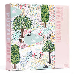 Flora & Fauna 500 Piece Jigsaw Puzzle PuzzleFolk (ONLINE ORDER ONLY)