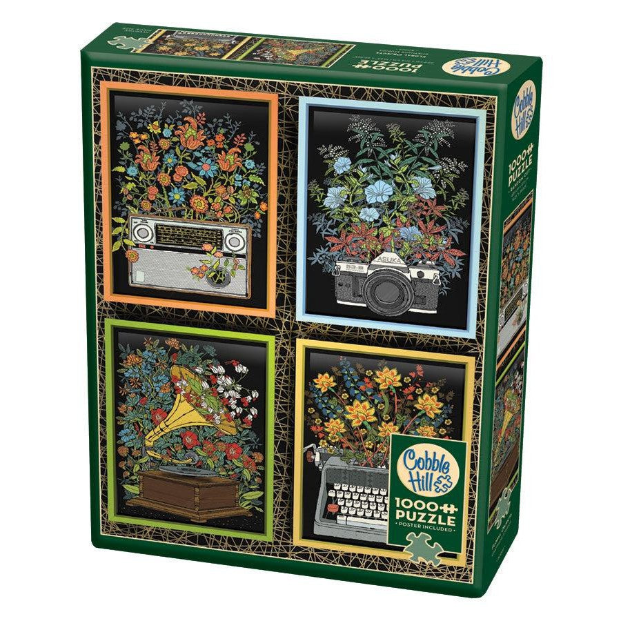 Floral Objects 1000 Piece Jigsaw Puzzle Cobble Hill (ONLINE ORDER ONLY)