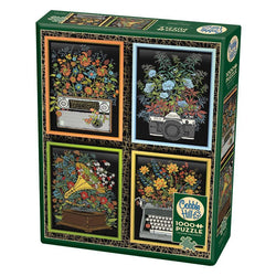 Floral Objects 1000 Piece Jigsaw Puzzle Cobble Hill (ONLINE ORDER ONLY)