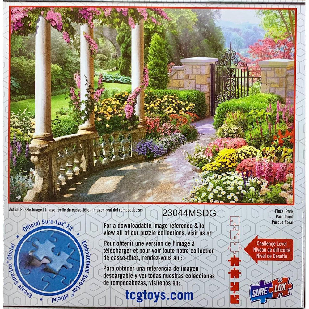 Floral Park Garden Getaways 500 Piece Jigsaw Puzzle Sure Lox