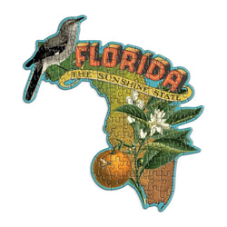 Florida 100 Piece Mini Shaped Jigsaw Puzzle Galison (ONLINE ORDER ONLY)
