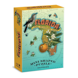 Florida 100 Piece Mini Shaped Jigsaw Puzzle Galison (ONLINE ORDER ONLY)