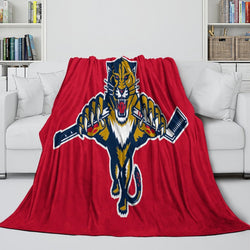 Florida Panthers Blanket Flannel Throw Kids Room Decoration (Online Order Only)