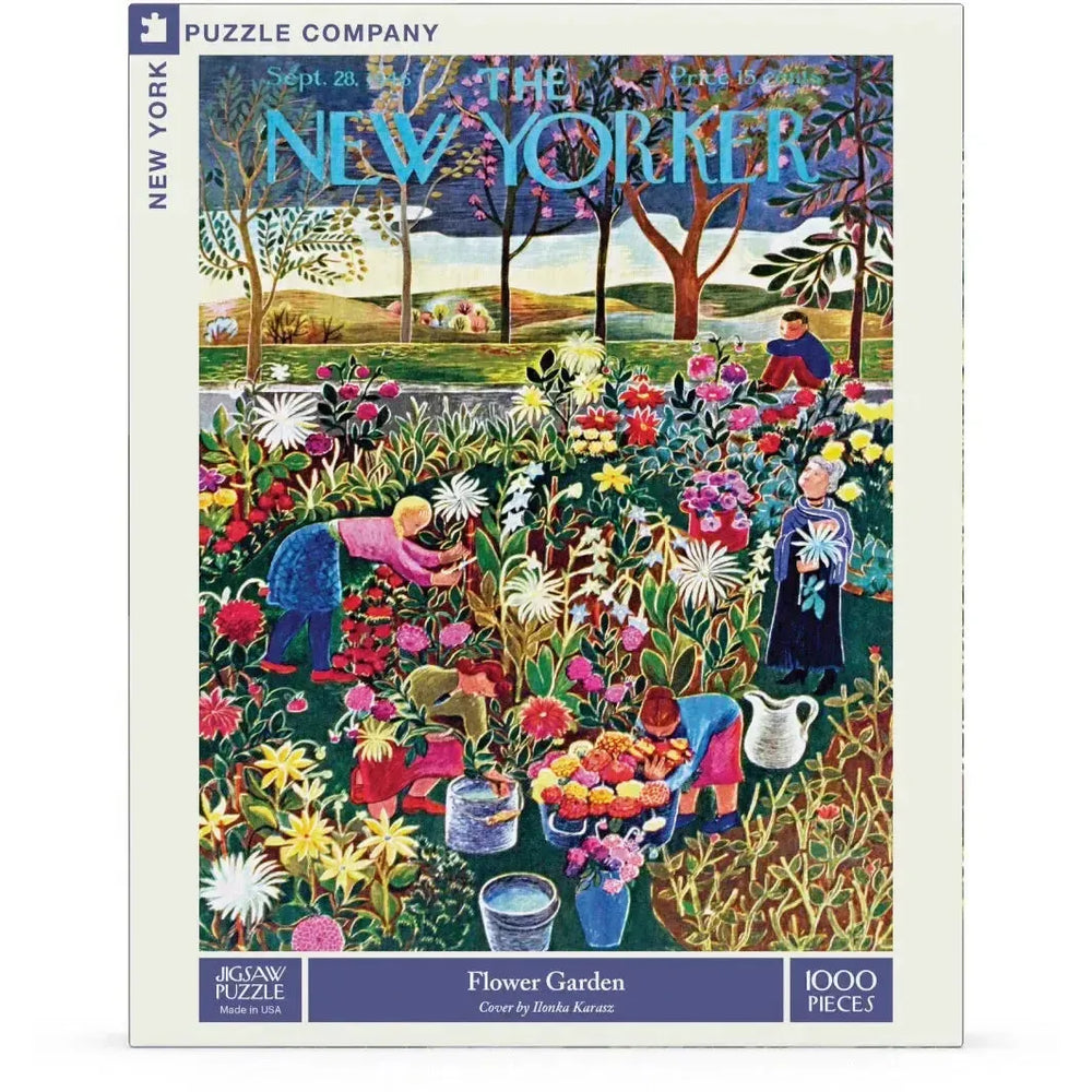 Flower Garden 1000 Piece Jigsaw Puzzle NYPC (ONLINE ORDER ONLY)