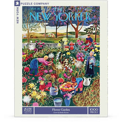 Flower Garden 1000 Piece Jigsaw Puzzle NYPC (ONLINE ORDER ONLY)