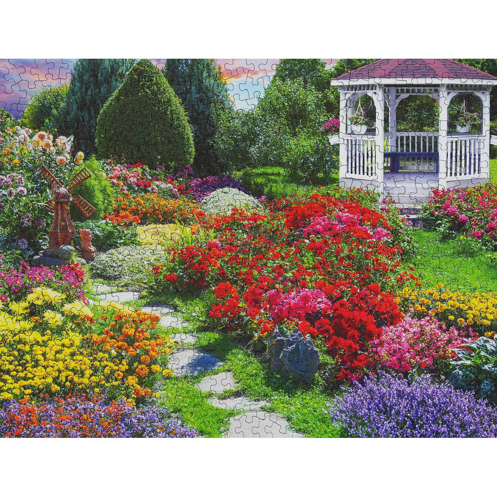 Flower Garden 500 Piece Jigsaw Puzzle Springbok (ONLINE ORDER ONLY)