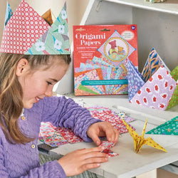 Flower Patterns Origami Papers Kit eeBoo (ONLINE ORDER ONLY)