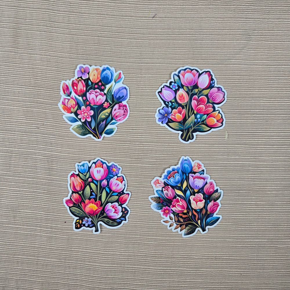 Floral Bouquet Series 2 Stickers (ONLINE ORDER ONLY)