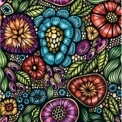 Flowers 72 Piece Pocket Jigsaw Puzzle Curiosi (ONLINE ORDER ONLY)