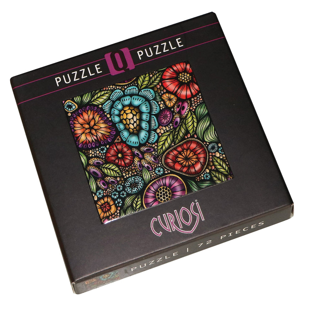 Flowers 72 Piece Pocket Jigsaw Puzzle Curiosi (ONLINE ORDER ONLY)