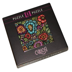 Flowers 72 Piece Pocket Jigsaw Puzzle Curiosi (ONLINE ORDER ONLY)