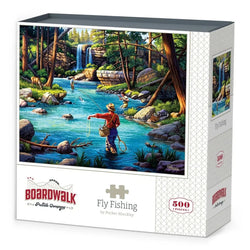 Fly Fishing 500 Piece Jigsaw Puzzle Boardwalk