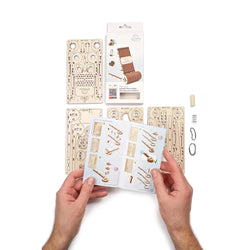 Foldable Phone Holder 3D Wood Model Kit UGEARS (ONLINE ORDER ONLY)