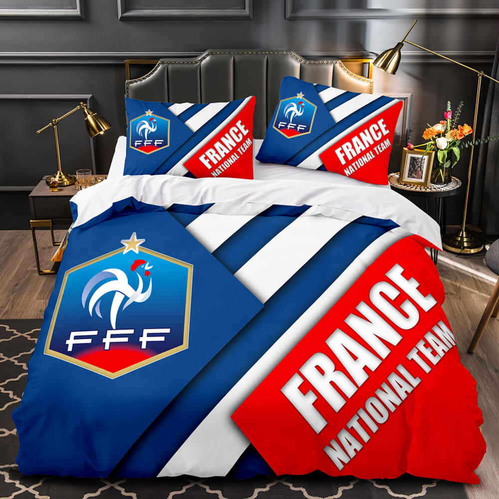 Football Team Bedding Set Quilt Cover Without Filler (Online Order Only)