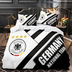 Football Team Bedding Set Quilt Cover Without Filler (Online Order Only)