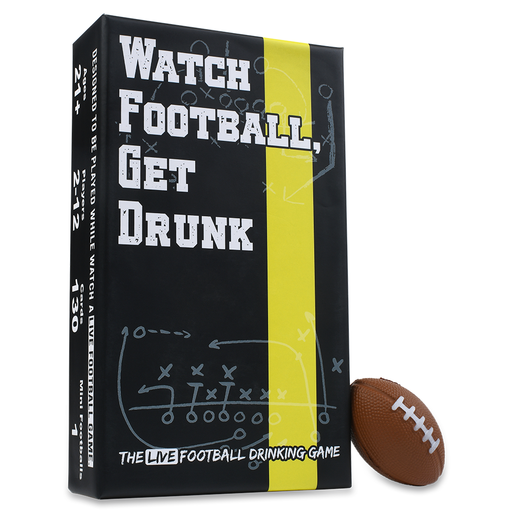 WATCH FOOTBALL, GET DRUNK - The Live Football Drinking Game (Online Order Only)
