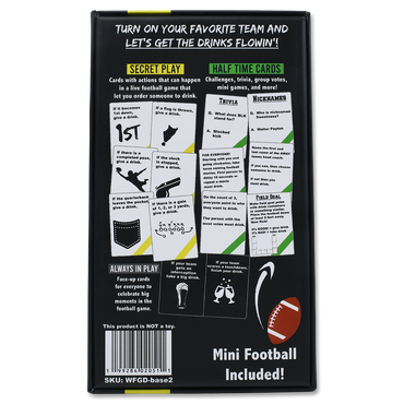 WATCH FOOTBALL, GET DRUNK - The Live Football Drinking Game (Online Order Only)