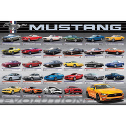 Ford Mustang Evolution 1000 Piece Jigsaw Puzzle Eurographics (ONLINE ORDER ONLY)