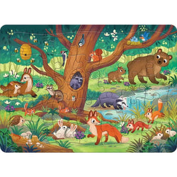 Forest Scene 35 Piece Tray Jigsaw Puzzle Cobble Hill (ONLINE ORDER ONLY)