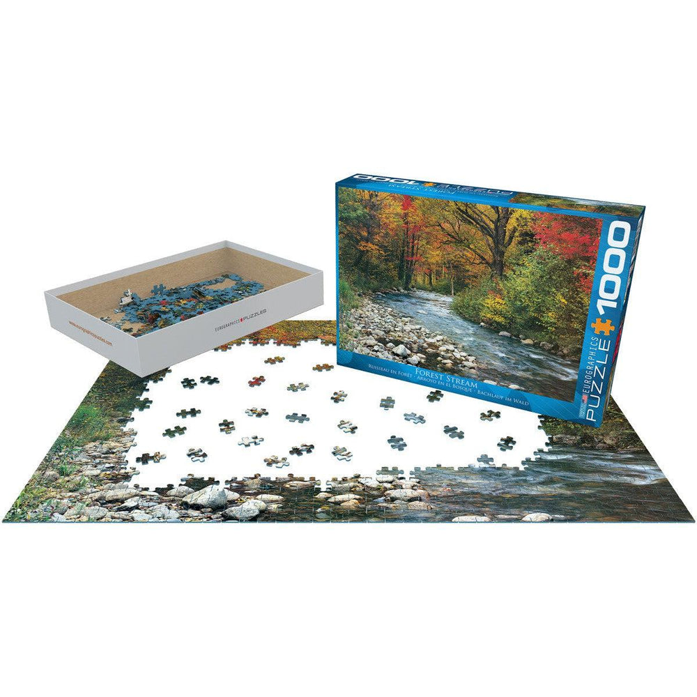Forest Stream 1000 Piece Jigsaw Puzzle Eurographics (ONLINE ORDER ONLY)