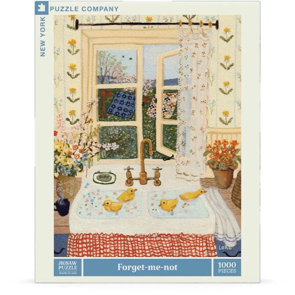 Forget-me-not Spring 1000 Piece Jigsaw Puzzle NYPC (ONLINE ORDER ONLY)