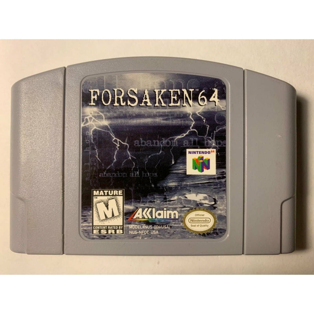 Forsaken 64 - Nintendo 64 (LOOSE) (Online Order Only)