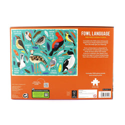 Fowl Language 1000 Piece Jigsaw Puzzle Ginger Fox (ONLINE ORDER ONLY)