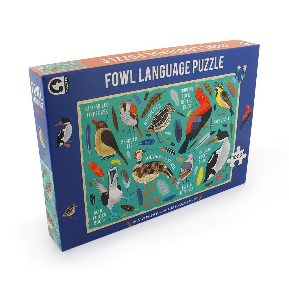 Fowl Language 1000 Piece Jigsaw Puzzle Ginger Fox (ONLINE ORDER ONLY)