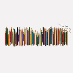 Frank Lloyd Wright Colored Pencils 1000 Piece Panoramic Jigsaw Puzzle Galison (ONLINE ORDER ONLY)