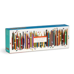 Frank Lloyd Wright Colored Pencils 1000 Piece Panoramic Jigsaw Puzzle Galison (ONLINE ORDER ONLY)