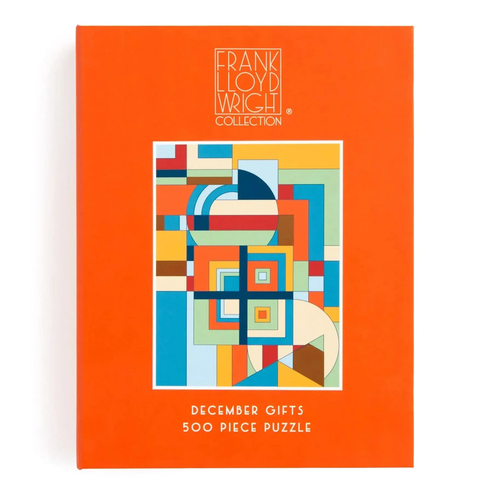Frank Lloyd Wright December Gifts 500 Piece Jigsaw Puzzle Galison (ONLINE ORDER ONLY)