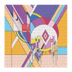 Frank Lloyd Wright Frozen Spheres 500 Piece Jigsaw Puzzle Galison (ONLINE ORDER ONLY)