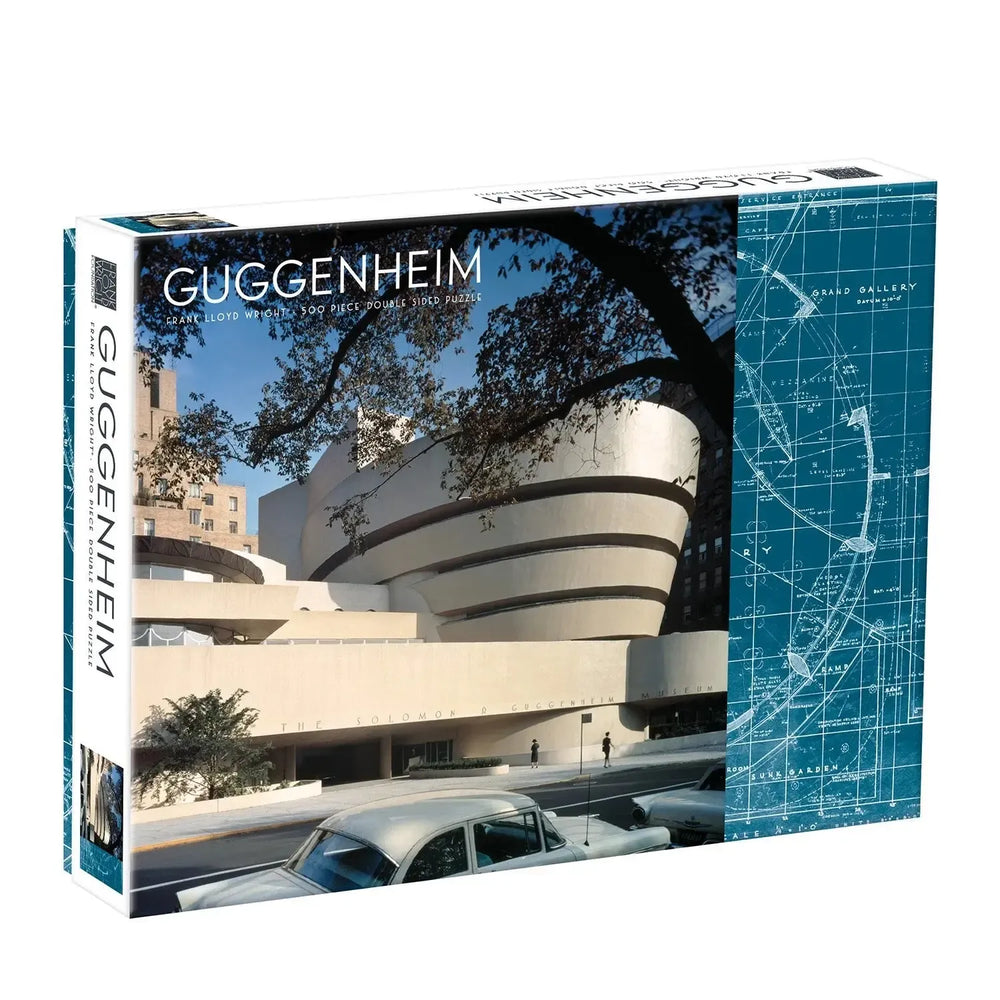 Frank Lloyd Wright Guggenheim Double-Sided 500 Piece Jigsaw Puzzle Galison (ONLINE ORDER ONLY)