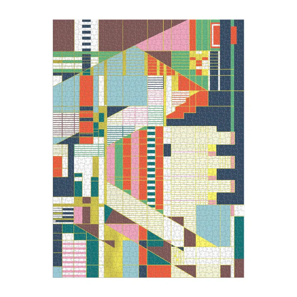 Frank Lloyd Wright Hillside Curtain 1500 Piece Jigsaw Puzzle Galison (ONLINE ORDER ONLY)