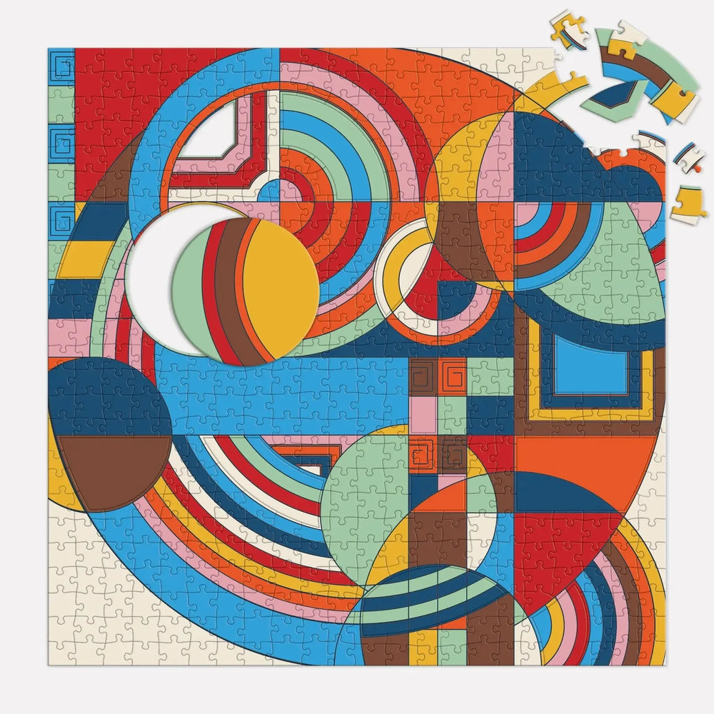 Frank Lloyd Wright Hoffman House Rug 500 Piece Jigsaw Puzzle Galison (ONLINE ORDER ONLY)