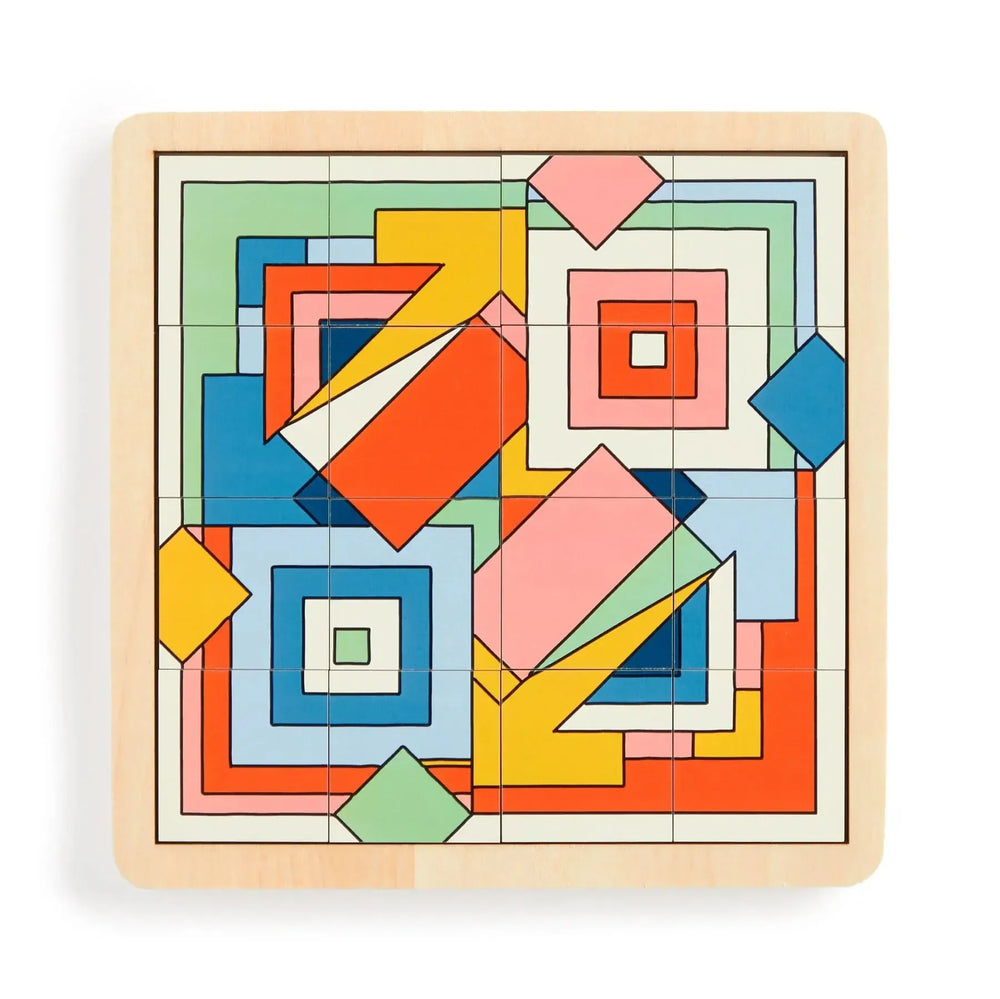 Frank Lloyd Wright Imperial Hotel 2-in-1 Sliding Wood Puzzle Galison (ONLINE ORDER ONLY)