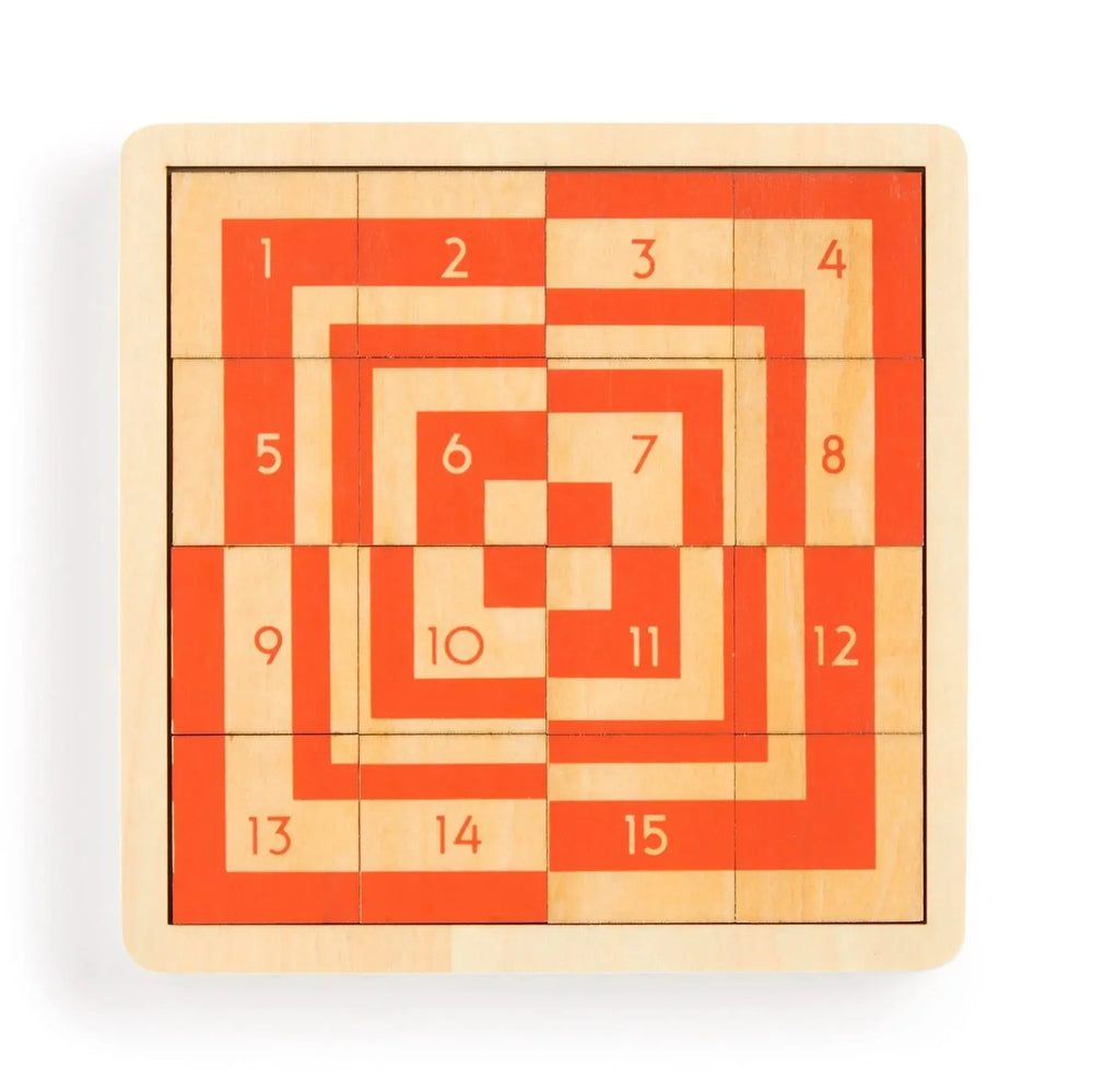 Frank Lloyd Wright Imperial Hotel 2-in-1 Sliding Wood Puzzle Galison (ONLINE ORDER ONLY)