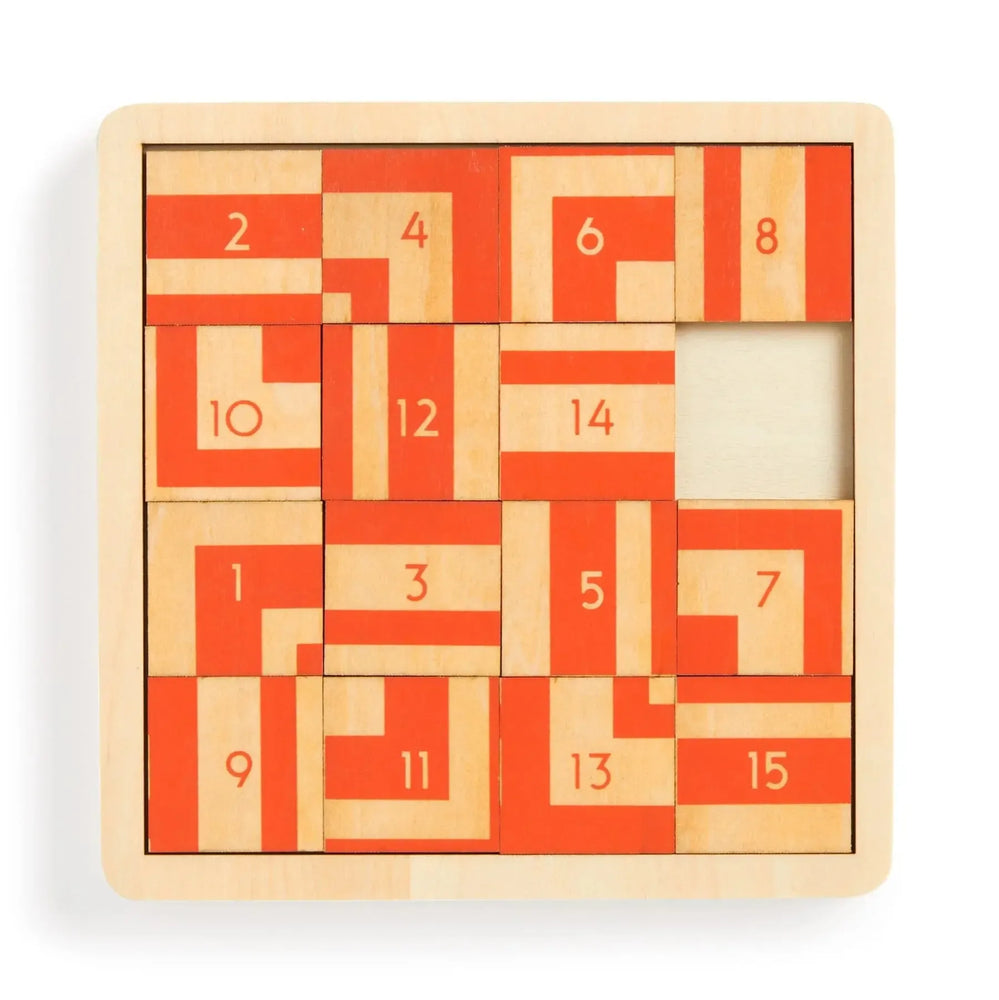Frank Lloyd Wright Imperial Hotel 2-in-1 Sliding Wood Puzzle Galison (ONLINE ORDER ONLY)