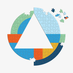 Frank Lloyd Wright Organic Geometry 500 Piece Jigsaw Puzzle Galison (ONLINE ORDER ONLY)