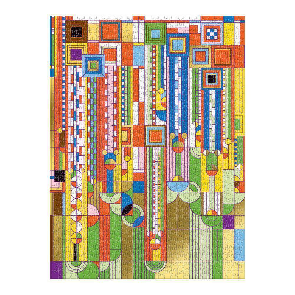 Frank Lloyd Wright Saguaro Forms & Cactus Flowers 1000 Piece Jigsaw Puzzle Galison (ONLINE ORDER ONLY)