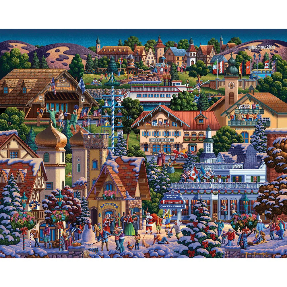 Frankenmuth Michigan 500 Piece Jigsaw Puzzle Dowdle (ONLINE ORDER ONLY)