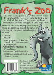 Frank's Zoo (ONLINE ORDER ONLY)