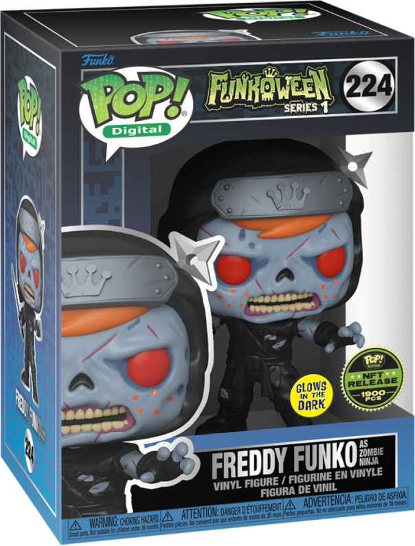 Freddy Funko as Zombie Ninja (ONLINE ORDER ONLY)