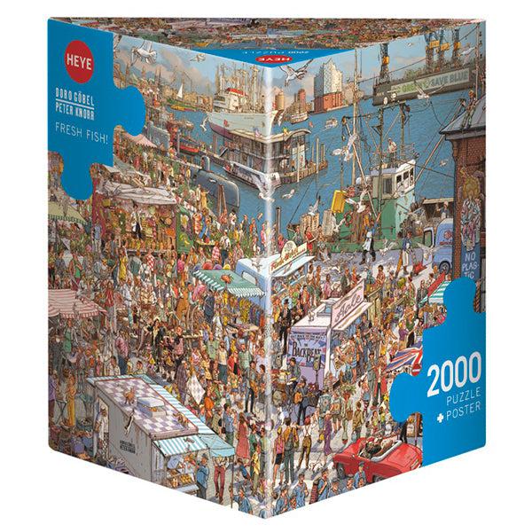 Fresh Fish! 2000 Piece Jigsaw Puzzle Heye (ONLINE ORDER ONLY)