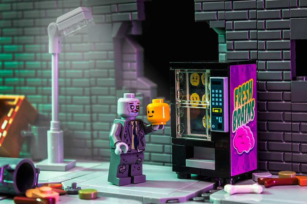 Fresh Brains - B3 Customs Zombie Vending Machine (Online Order Only)