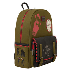 Friday The 13th Camp Crystal Lake Full Size Backpack by Loungefly (ONLINE ORDER ONLY)