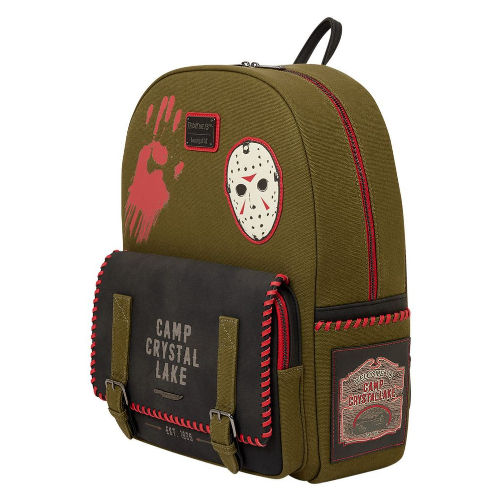Friday The 13th Camp Crystal Lake Full Size Backpack by Loungefly (ONLINE ORDER ONLY)