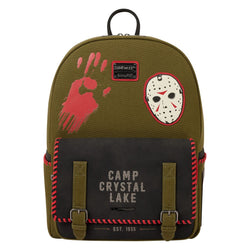 Friday The 13th Camp Crystal Lake Full Size Backpack by Loungefly (ONLINE ORDER ONLY)