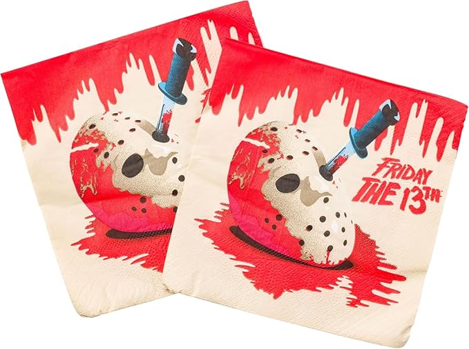 Friday the 13th Paper Napkin and Plate Party Pack (ONLINE ORDER ONLY)