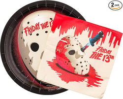 Friday the 13th Paper Napkin and Plate Party Pack (ONLINE ORDER ONLY)